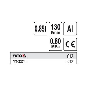 YATO YT-2374. Пистолет для нефтивания.