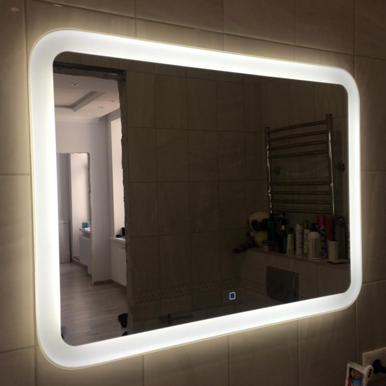 Зеркало с подсветкой в ванну как подключить