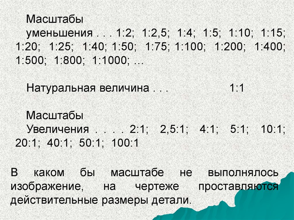 Какой масштаб изображений. Масштабы уменьшения. Масштабы увеличения и уменьшения. Масштаб увеличения. Масштаб на чертеже.