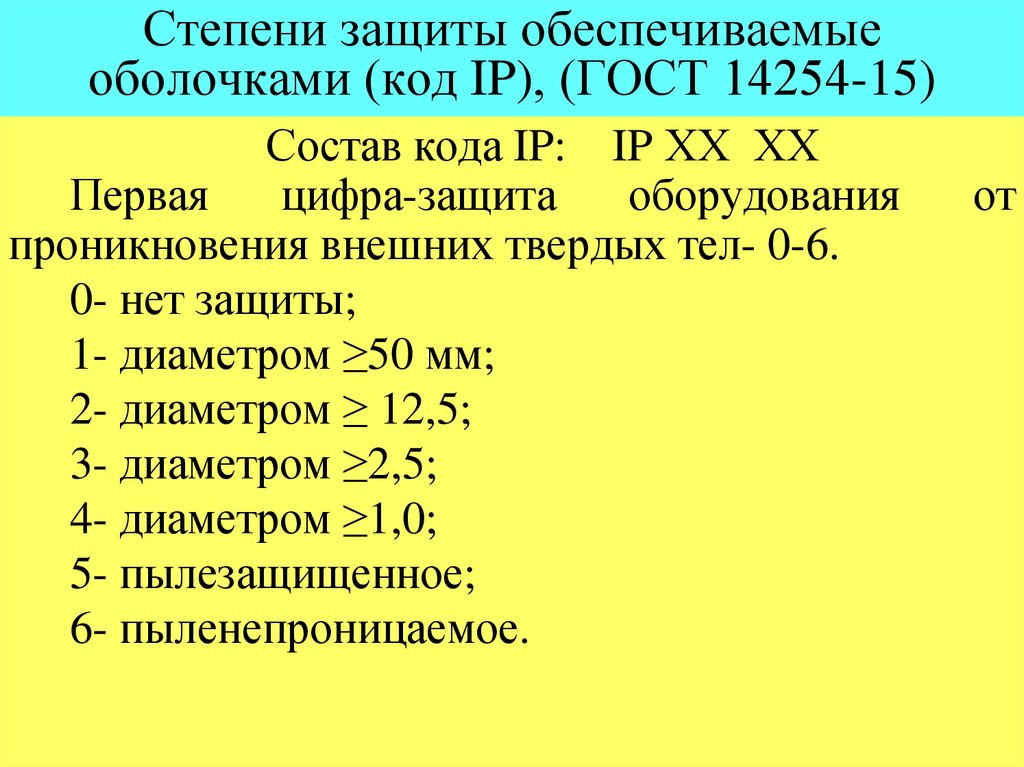 Код защиты. Степень защиты IP (ГОСТ 14254-96). Степени защиты оболочки электроустановок IP. Степень защиты оболочки электрооборудования ip68. Степени защиты обеспечиваемые оболочками код IP.