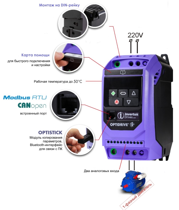 220 частотный. Частотный преобразователь для 1 фазного электродвигателя. Преобразователь частоты Optidrive Ode-3-120070-1f12-01 0,75квт 7а 220в ip20. Частотный преобразователь для однофазного двигателя 220в. Частотные преобразователи для асинхронных двигателей 220.