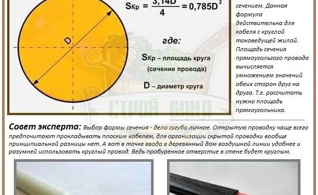 Узнать сечение по диаметру. Как рассчитать сечение кабеля по диаметру жилы. Диаметр-сечение калькулятор сечение провода. Формула для определения сечения провода по его диаметру таблица. Формула расчета сечения кабеля по диаметру жилы.