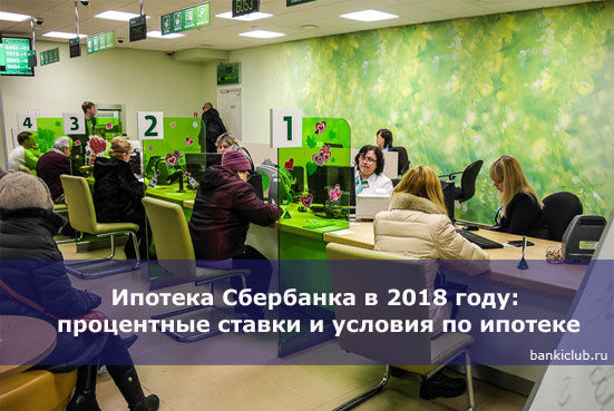 Ипотека Сбербанка в 2018 году: процентные ставки и условия по ипотеке