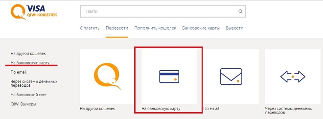 Как перевести деньги с Киви на карту: все способы