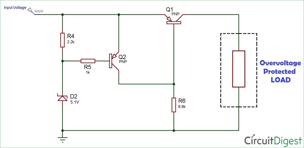 Overvoltage Protection Circuit Diagram