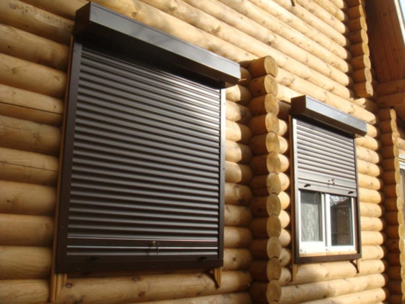 деревянные ставни на окна