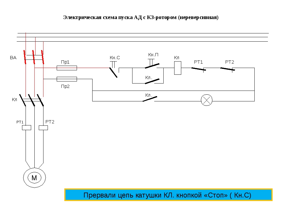 Эл схемы реверс