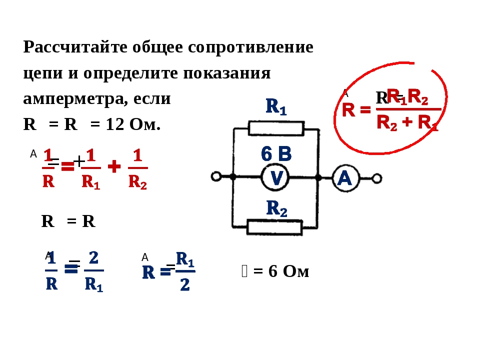 Цепи показания