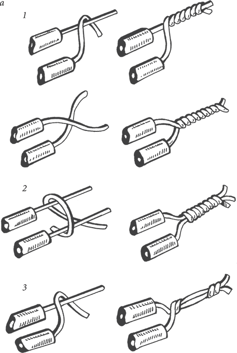 Соединение и ответвление проводов и кабелей