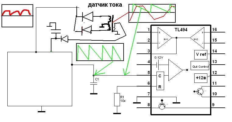 Dbl494 схема включения