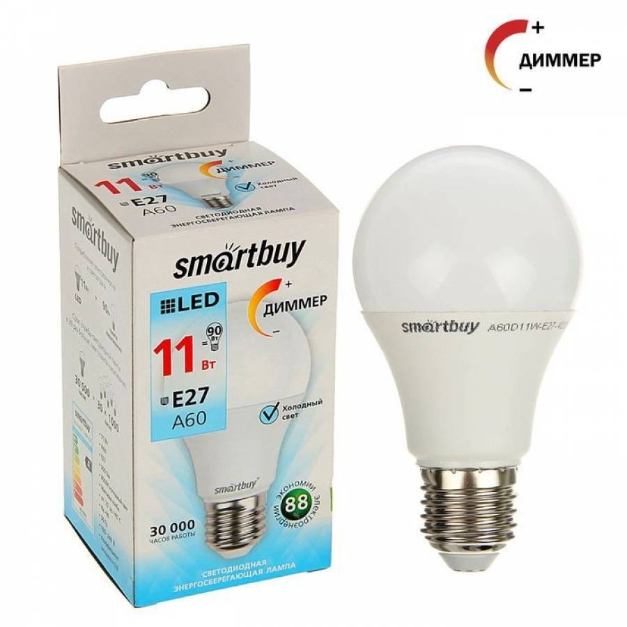 Лампы для диммера. Светодиодная (led) лампа SMARTBUY-a60-11w/4000/e27. Лампа светодиодная a60 11w 4000 e27 SBL-a60-11-40k-e27-a SMARTBUY. Лампа светодиодная SMARTBUY a60-11w-4000к-e27. Светодиодная (led) лампа фито SMARTBUY-a60-11w/e27 (SBL-a60-11-Fito-e27)/100.