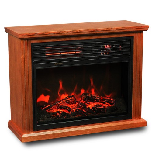 XtremepowerUS Infrared Quartz Electric Fireplace