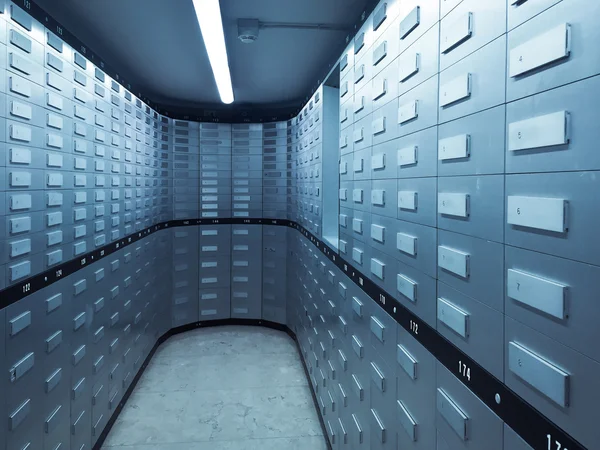 Депозитные ячейки — стоковое изображение Депозитные ячейки — стоковое фото