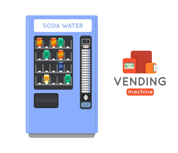 Vending machine vector set — стоковое фото