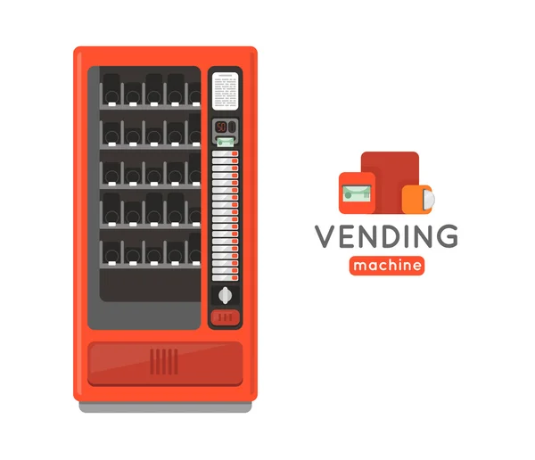 Vending machine vector set — стоковое фото