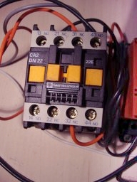 AC contactor for pump application.