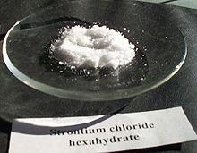 Стронций гексагидрата хлорида