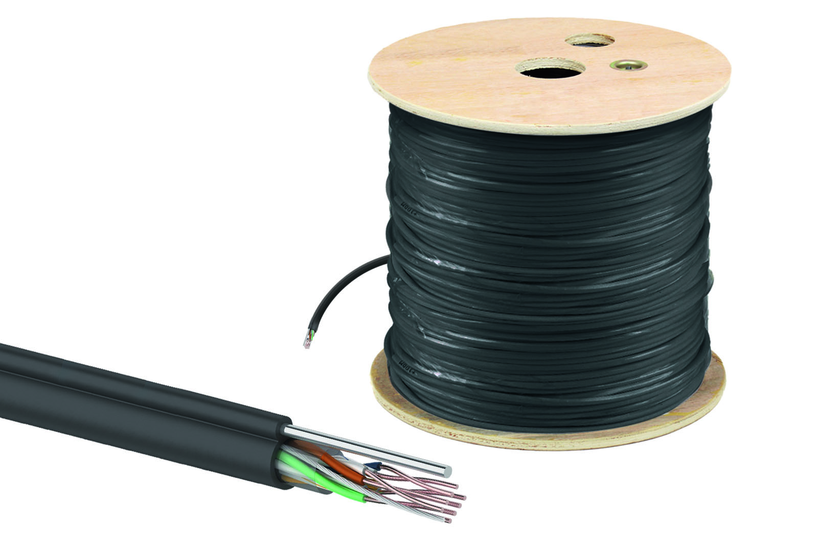 Электрический кабель с тросом:  с тросом. Особенности конструкции .