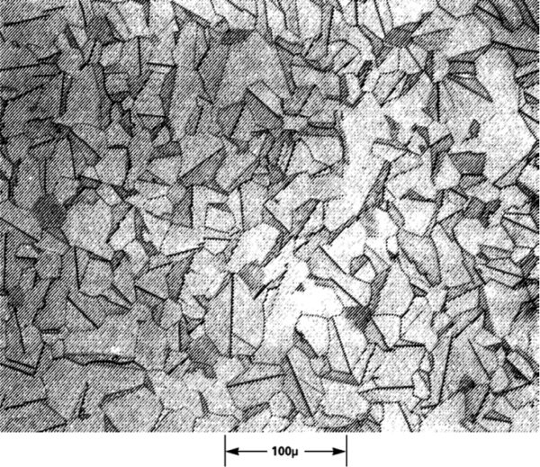 Рис. 1. Фотография гранулярной структуры варистора, сделанная с помощью электронного микроскопа