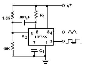 566 VCO Circuit