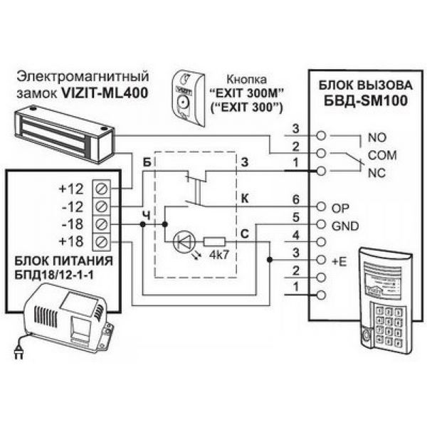 Соединение контактов